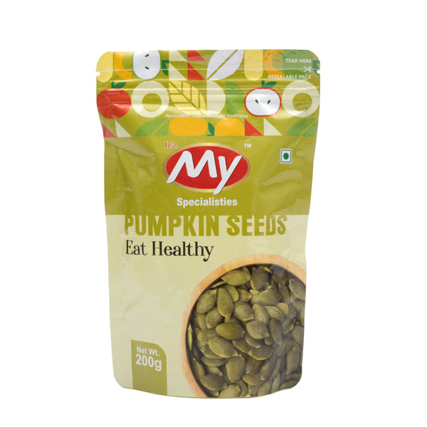 It'-z My Specialisties Pumpkin Seeds 200 GM | High Antioxidants, Dietary Fiber & No Gluten, Antioxidant Rich | Immunity Booster &Tasty, | Healthy & Quality Pumpkin Seeds